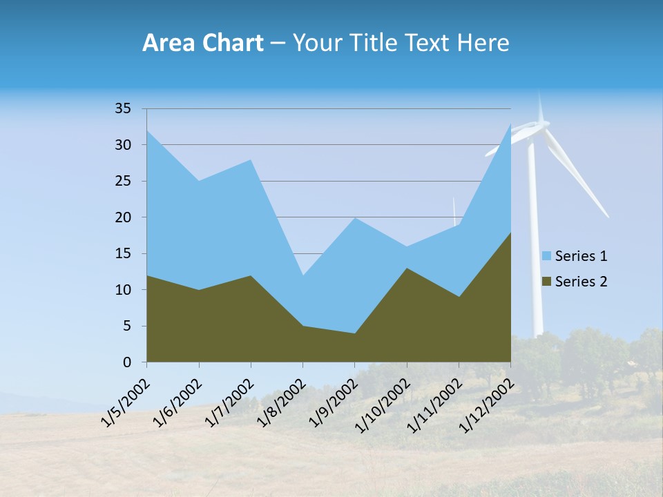 Sustainability Electrical Generator PowerPoint Template