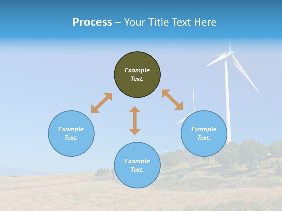 Sustainability Electrical Generator PowerPoint Template