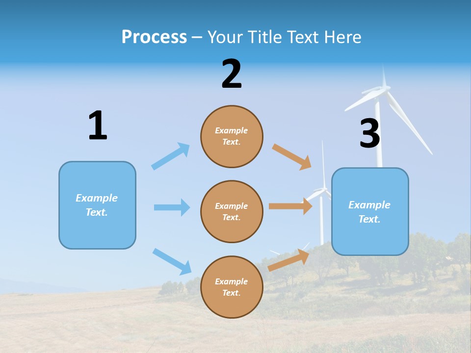 Sustainability Electrical Generator PowerPoint Template