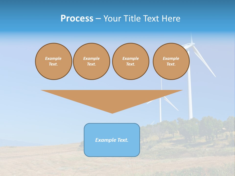 Sustainability Electrical Generator PowerPoint Template