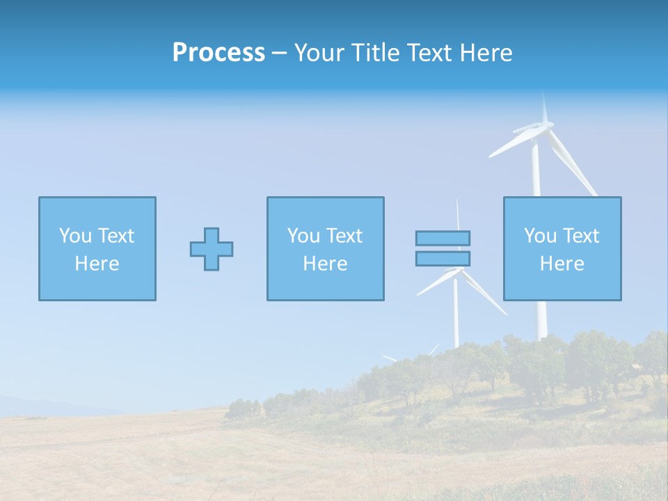 Sustainability Electrical Generator PowerPoint Template