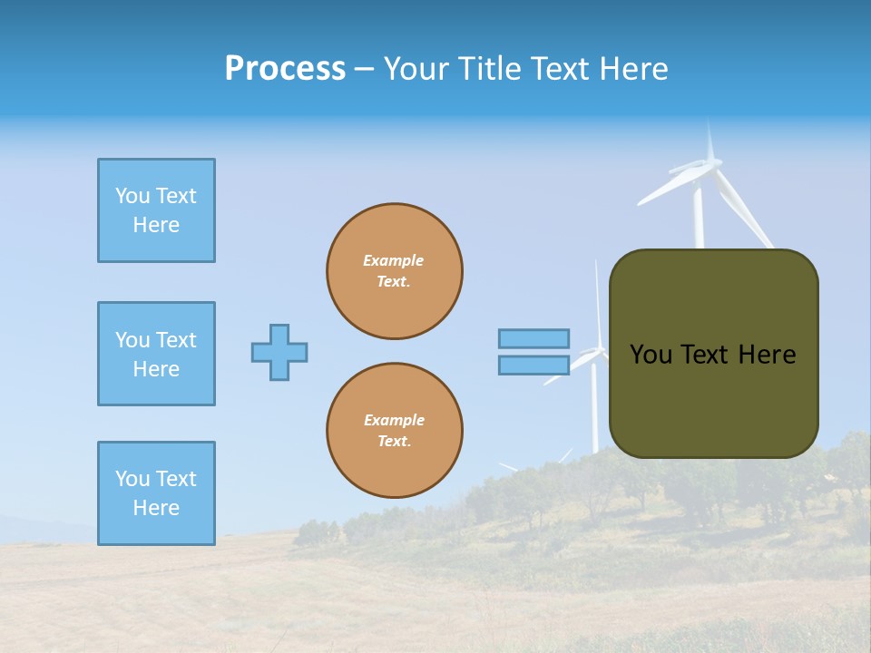 Sustainability Electrical Generator PowerPoint Template