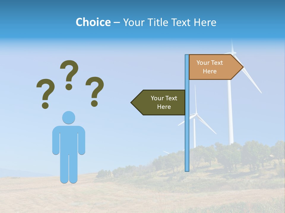Sustainability Electrical Generator PowerPoint Template