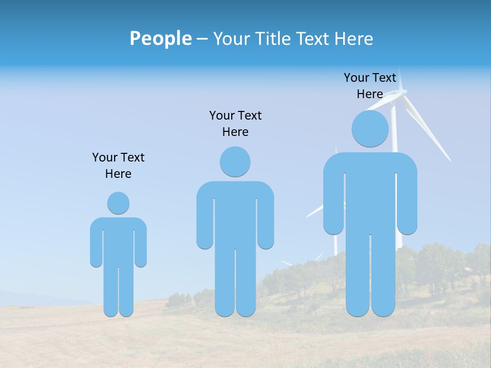 Sustainability Electrical Generator PowerPoint Template