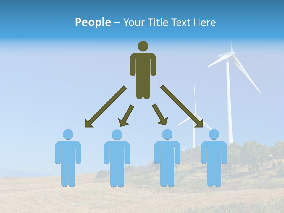 Sustainability Electrical Generator PowerPoint Template