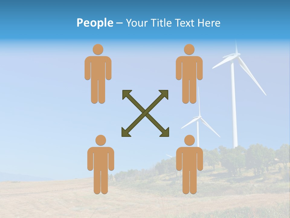 Sustainability Electrical Generator PowerPoint Template