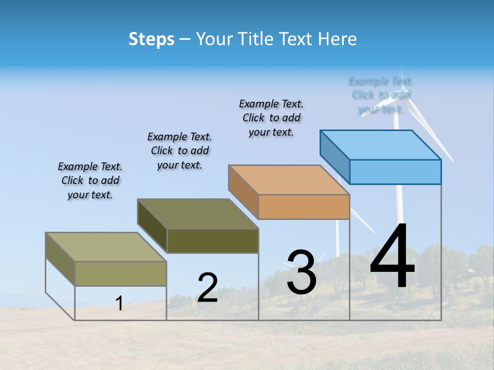 Sustainability Electrical Generator PowerPoint Template