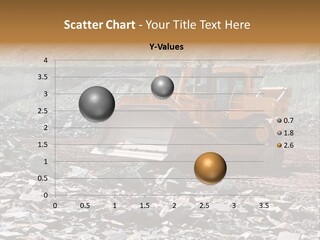 Layered Ecology Truck PowerPoint Template