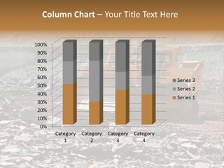 Layered Ecology Truck PowerPoint Template