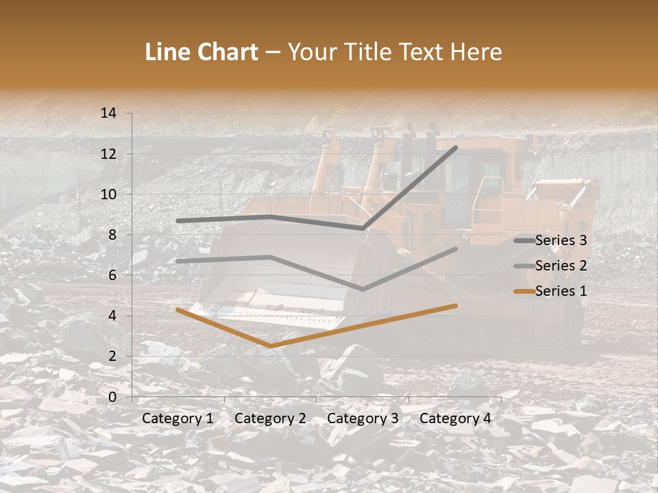 Layered Ecology Truck PowerPoint Template
