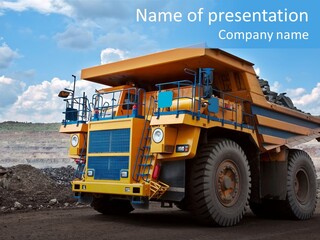 Environment Metal Ferric PowerPoint Template