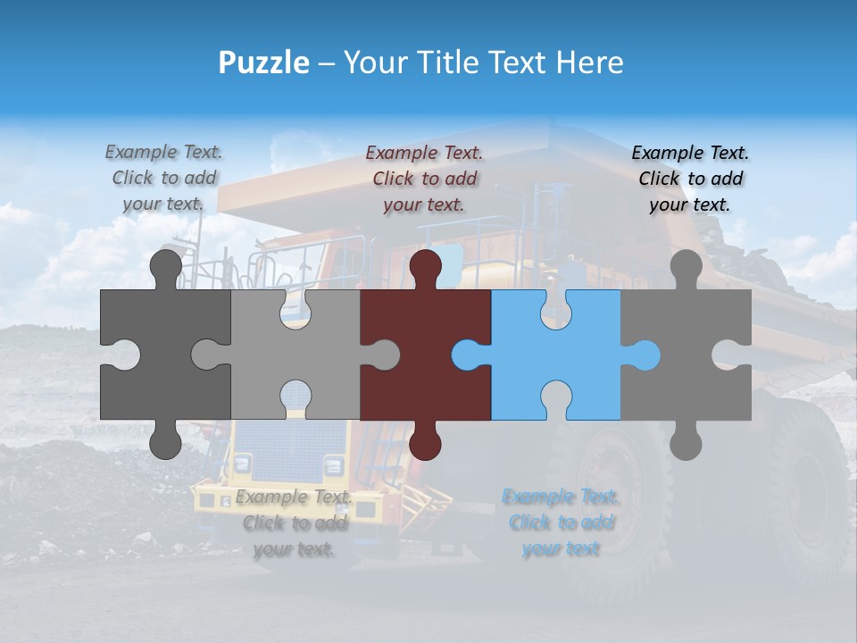 Environment Metal Ferric PowerPoint Template