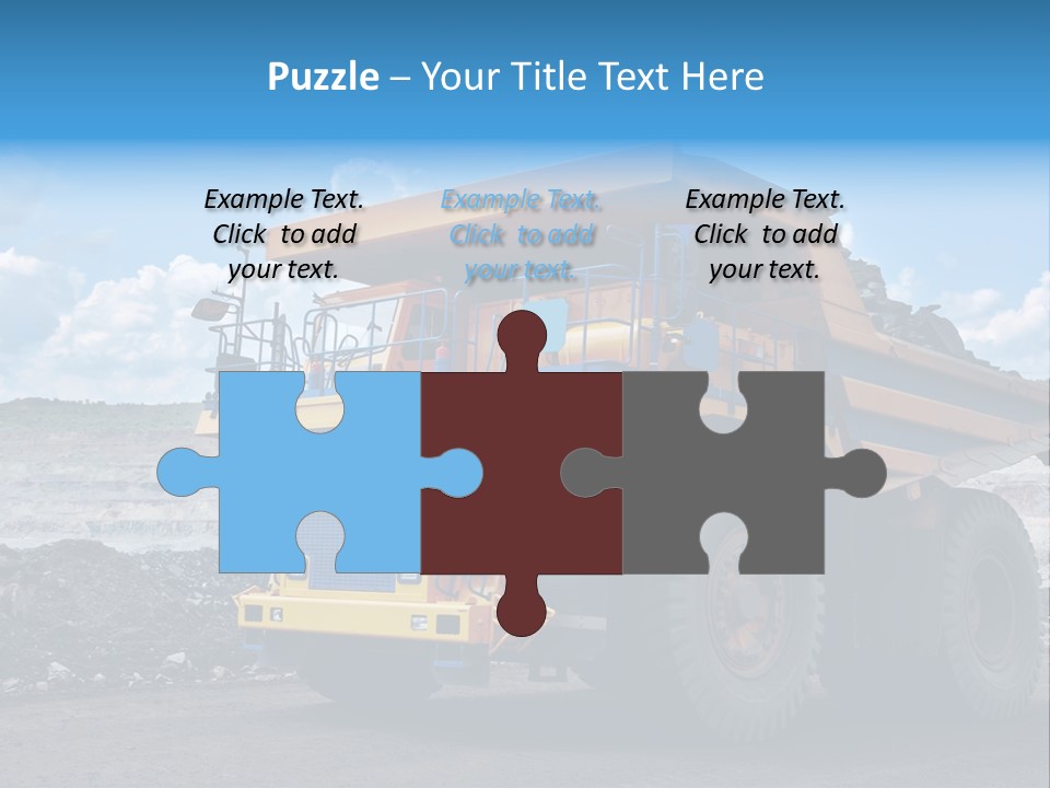 Environment Metal Ferric PowerPoint Template