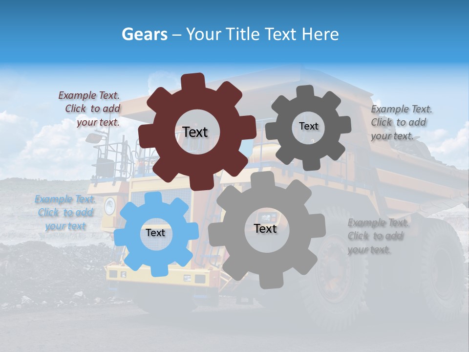 Environment Metal Ferric PowerPoint Template