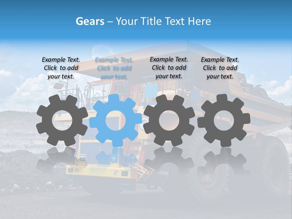 Environment Metal Ferric PowerPoint Template