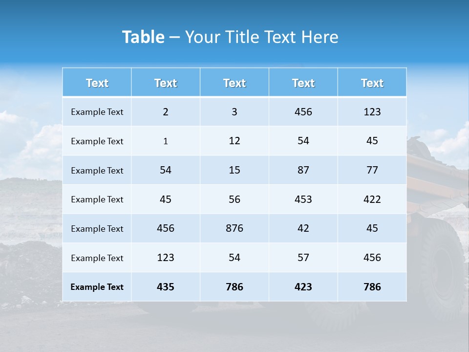 Environment Metal Ferric PowerPoint Template