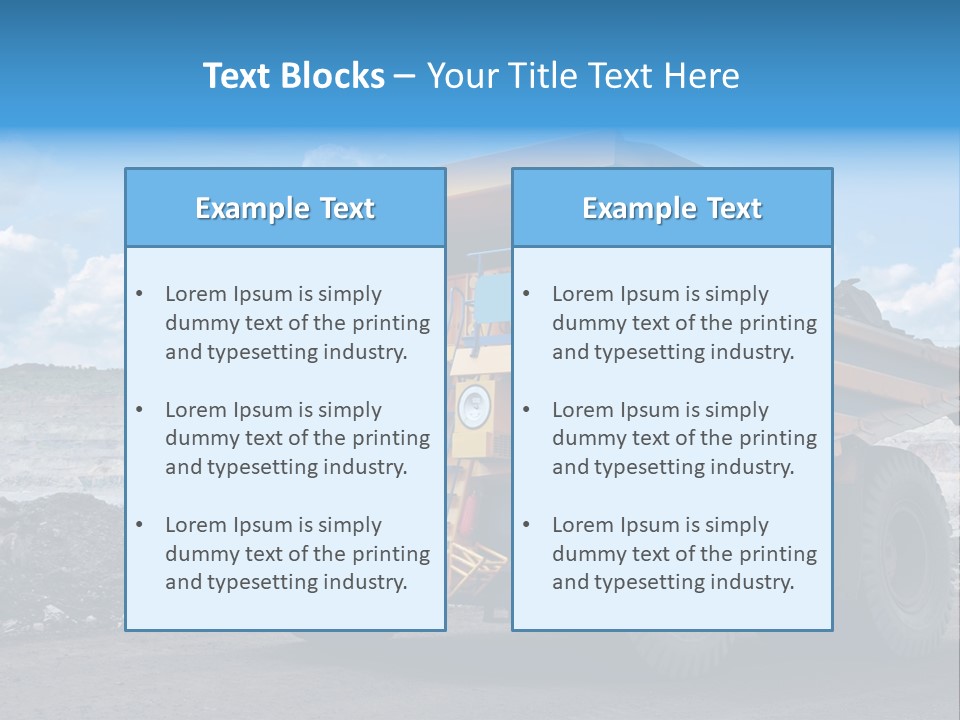 Environment Metal Ferric PowerPoint Template