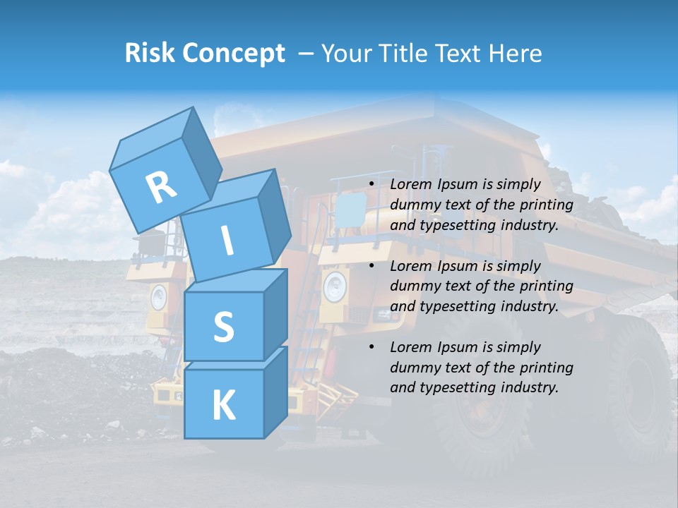 Environment Metal Ferric PowerPoint Template