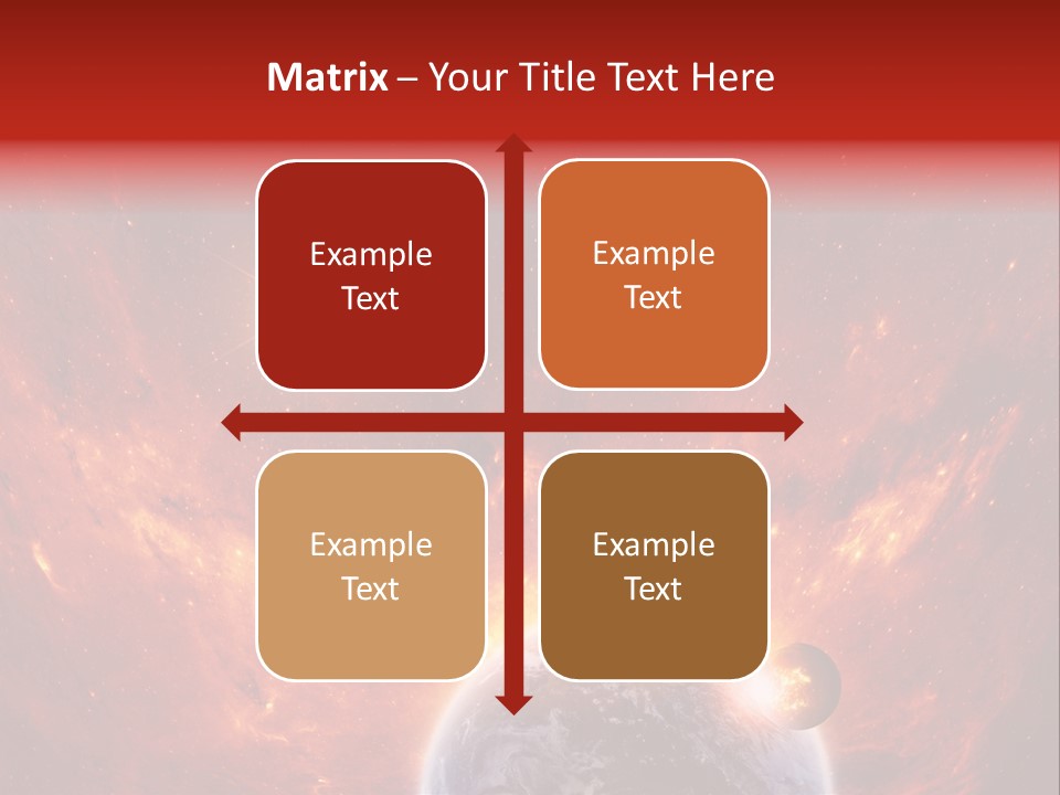 Abstract Astrology Faith PowerPoint Template