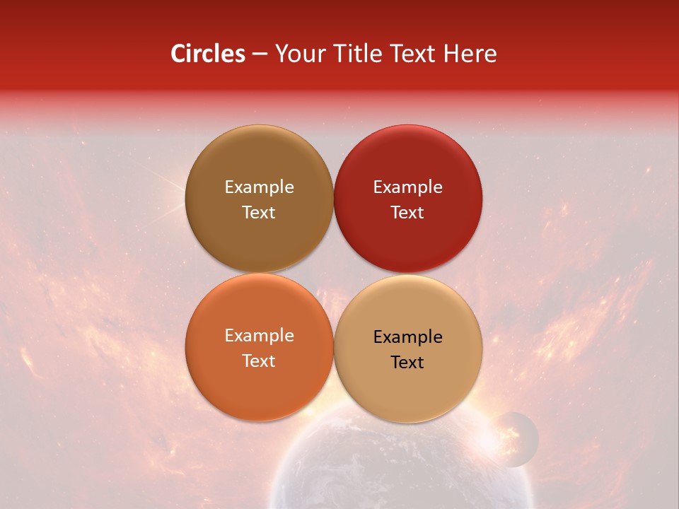 Abstract Astrology Faith PowerPoint Template