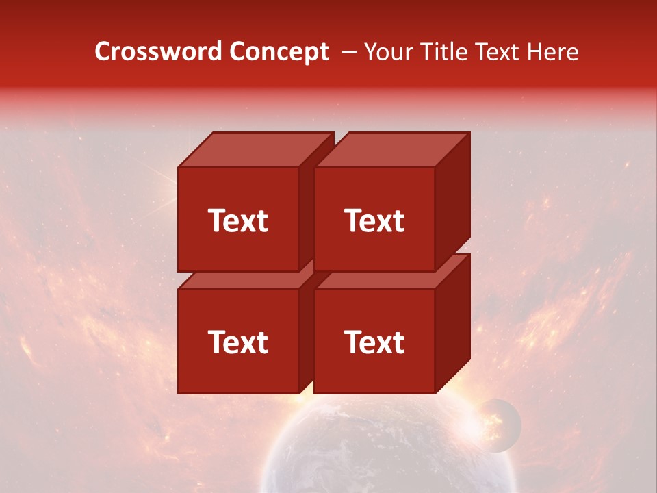 Abstract Astrology Faith PowerPoint Template