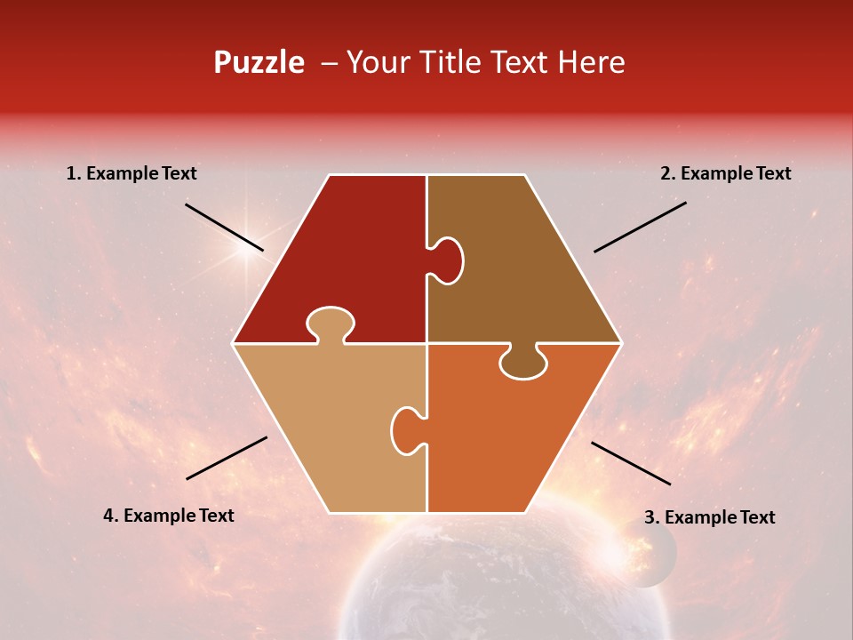 Abstract Astrology Faith PowerPoint Template