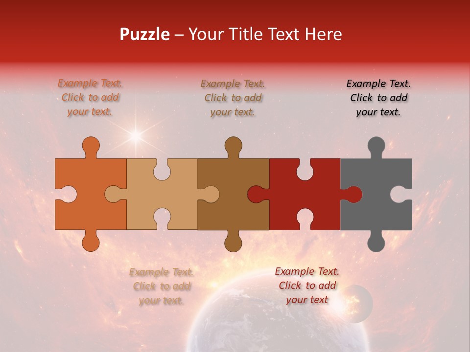 Abstract Astrology Faith PowerPoint Template