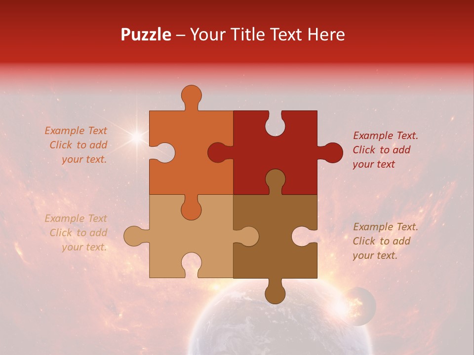 Abstract Astrology Faith PowerPoint Template