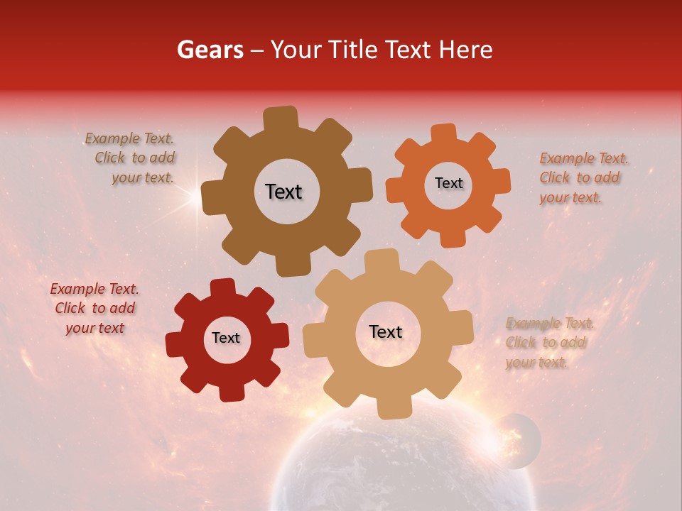 Abstract Astrology Faith PowerPoint Template