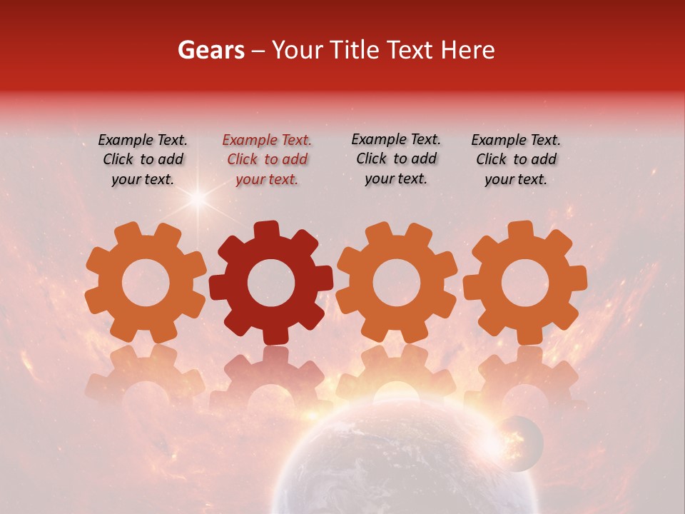 Abstract Astrology Faith PowerPoint Template