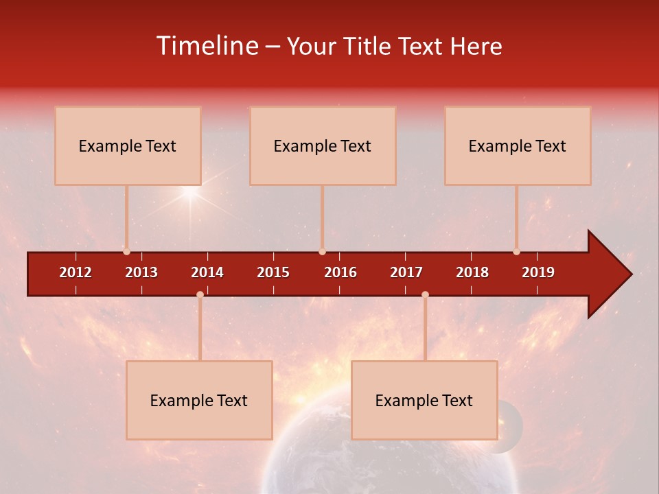 Abstract Astrology Faith PowerPoint Template