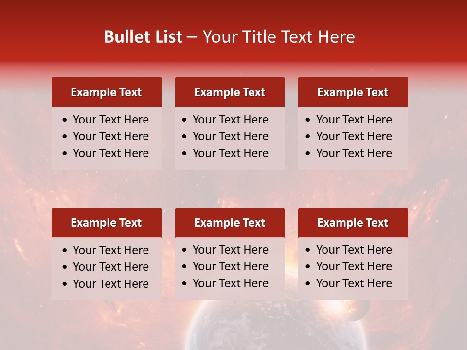 Abstract Astrology Faith PowerPoint Template