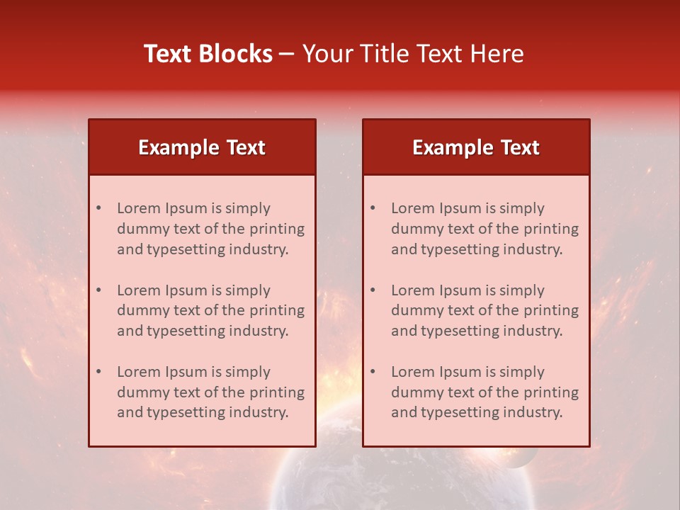 Abstract Astrology Faith PowerPoint Template