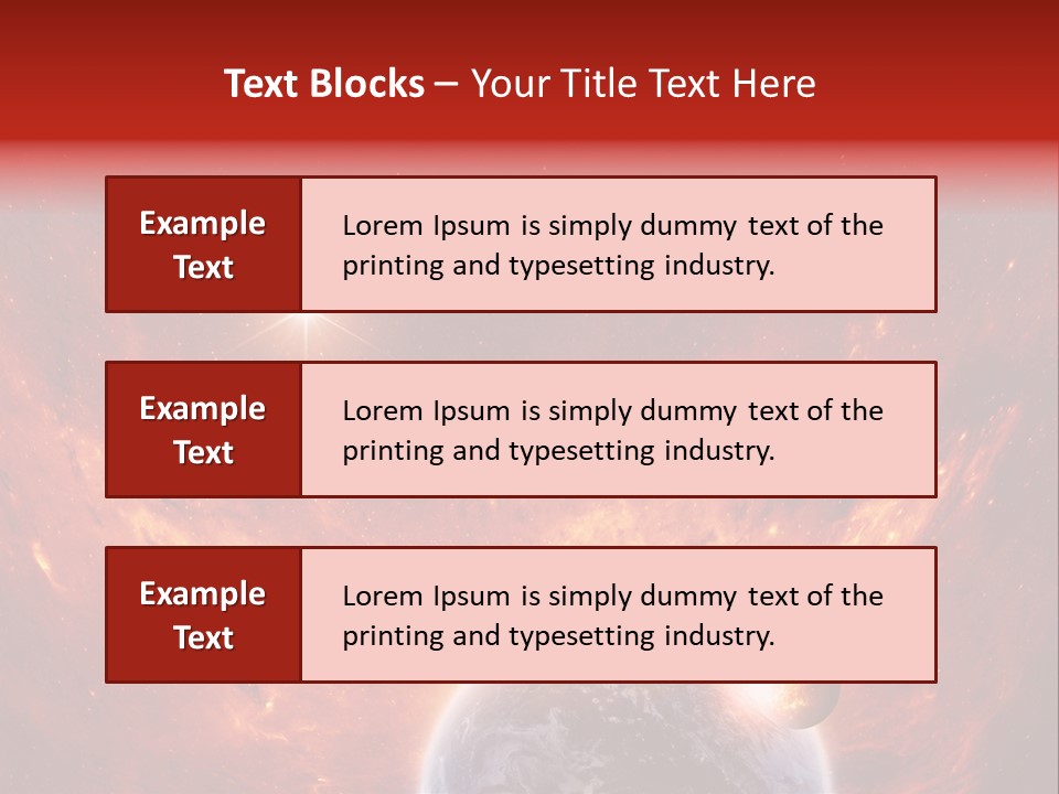 Abstract Astrology Faith PowerPoint Template