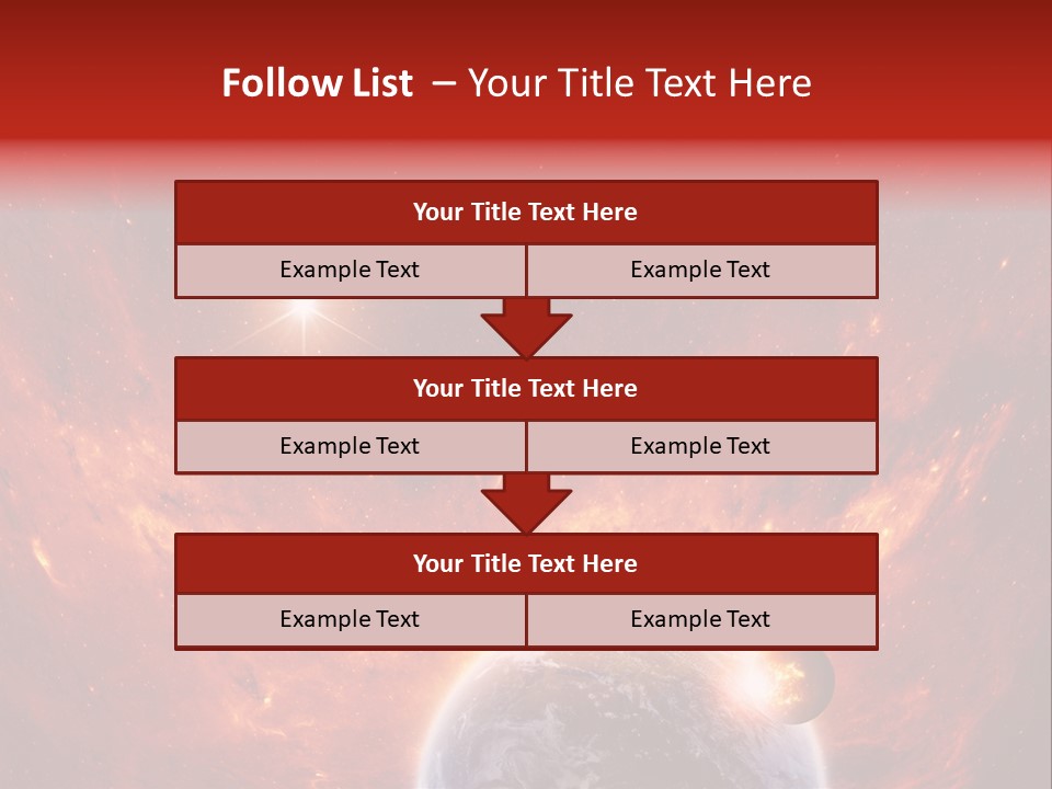 Abstract Astrology Faith PowerPoint Template