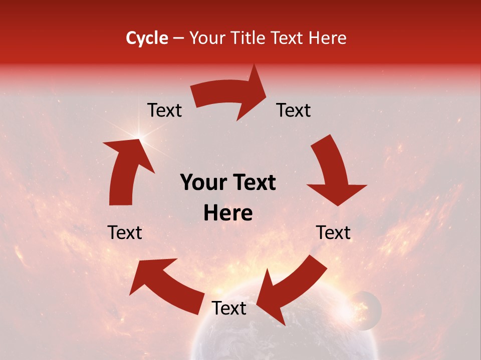Abstract Astrology Faith PowerPoint Template