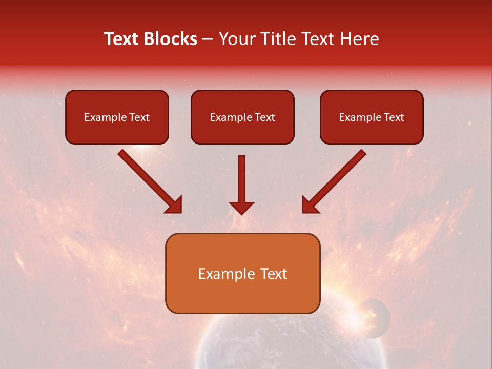 Abstract Astrology Faith PowerPoint Template