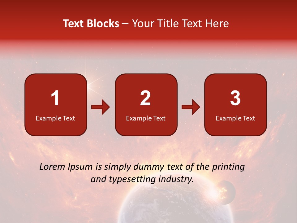 Abstract Astrology Faith PowerPoint Template