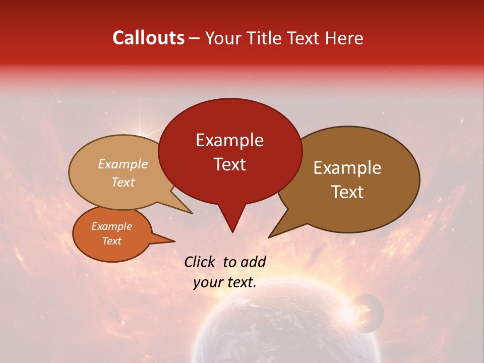 Abstract Astrology Faith PowerPoint Template
