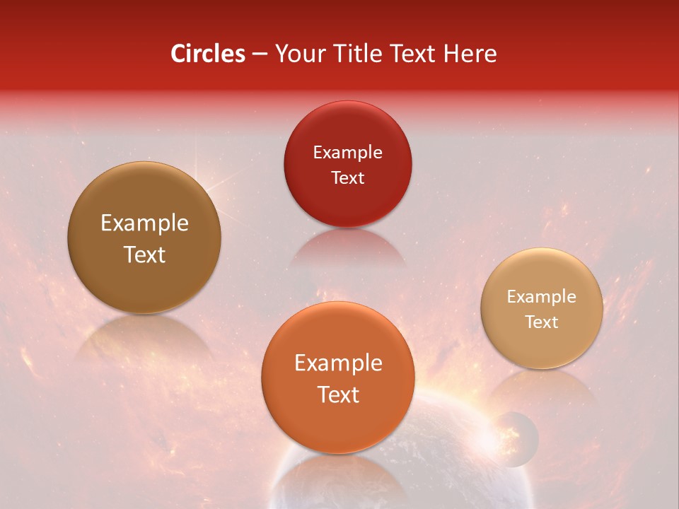 Abstract Astrology Faith PowerPoint Template