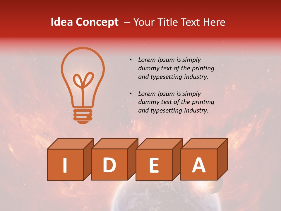 Abstract Astrology Faith PowerPoint Template