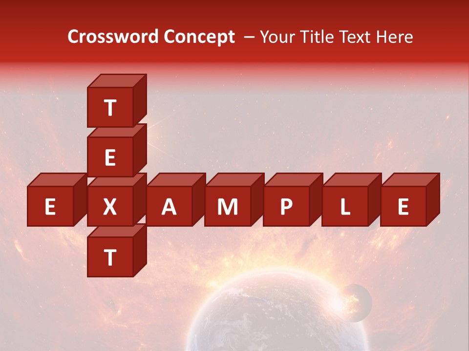 Abstract Astrology Faith PowerPoint Template