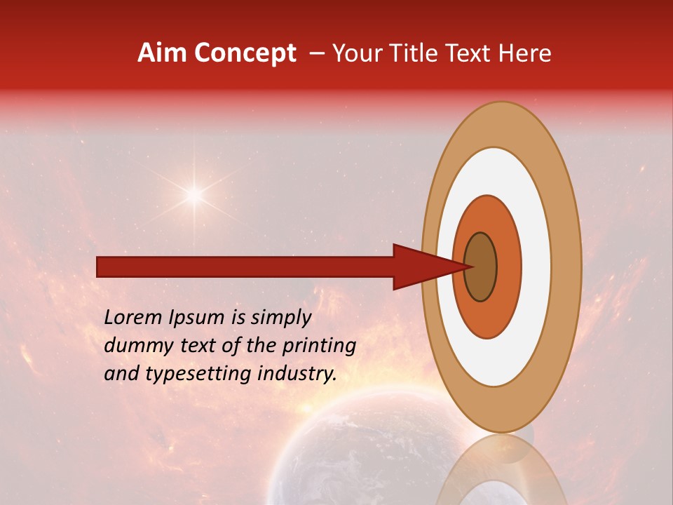 Abstract Astrology Faith PowerPoint Template