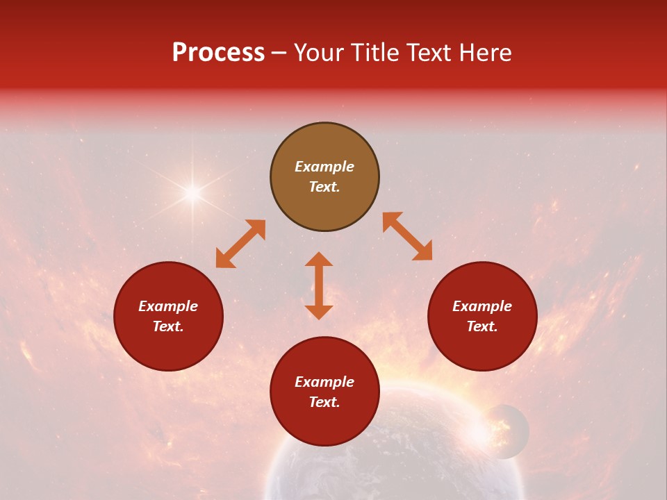 Abstract Astrology Faith PowerPoint Template