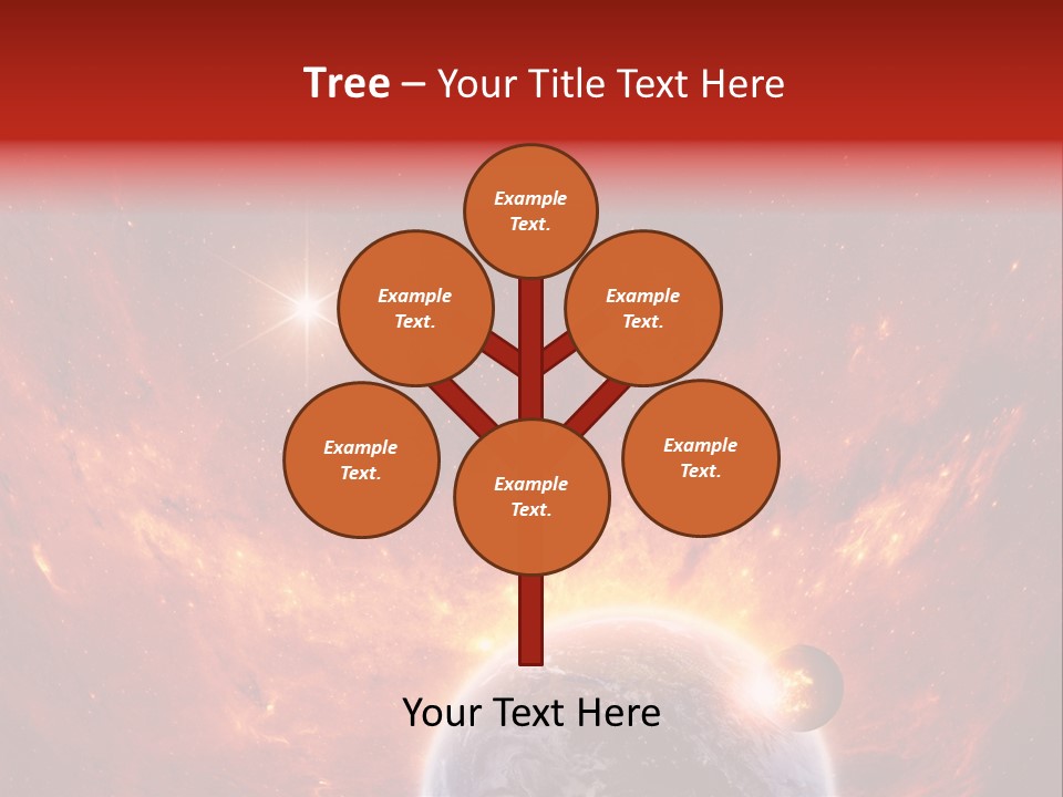 Abstract Astrology Faith PowerPoint Template