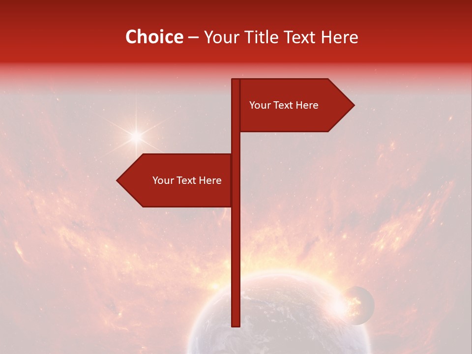 Abstract Astrology Faith PowerPoint Template