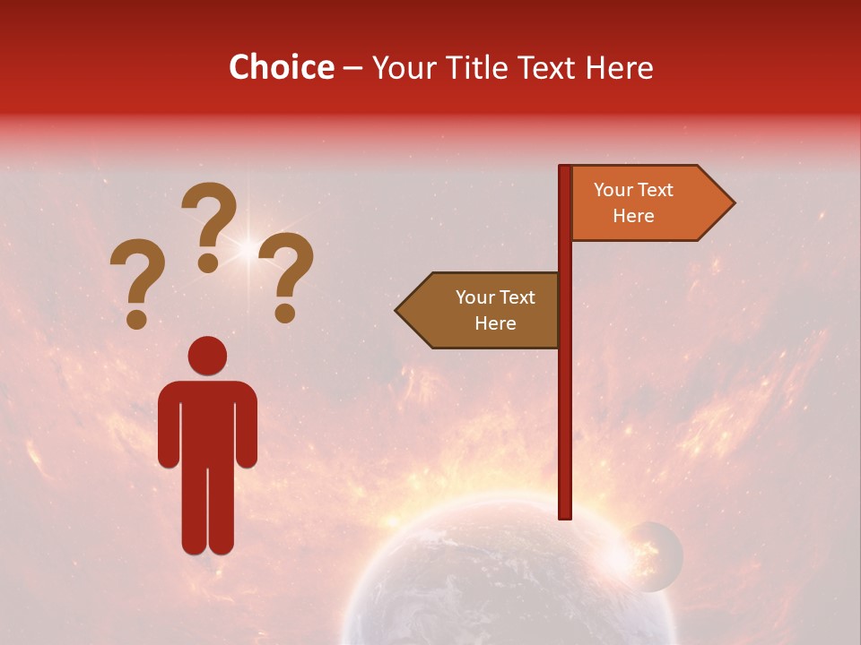 Abstract Astrology Faith PowerPoint Template