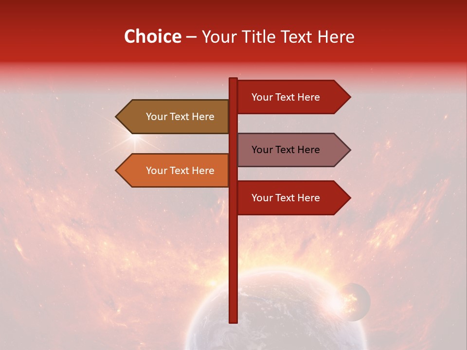Abstract Astrology Faith PowerPoint Template