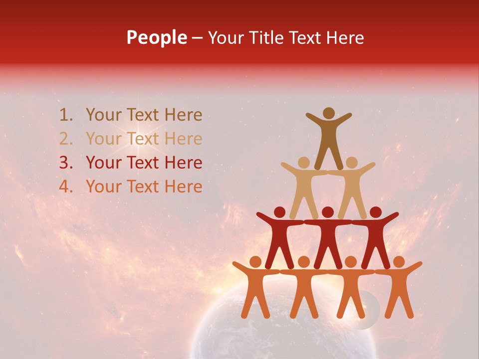 Abstract Astrology Faith PowerPoint Template