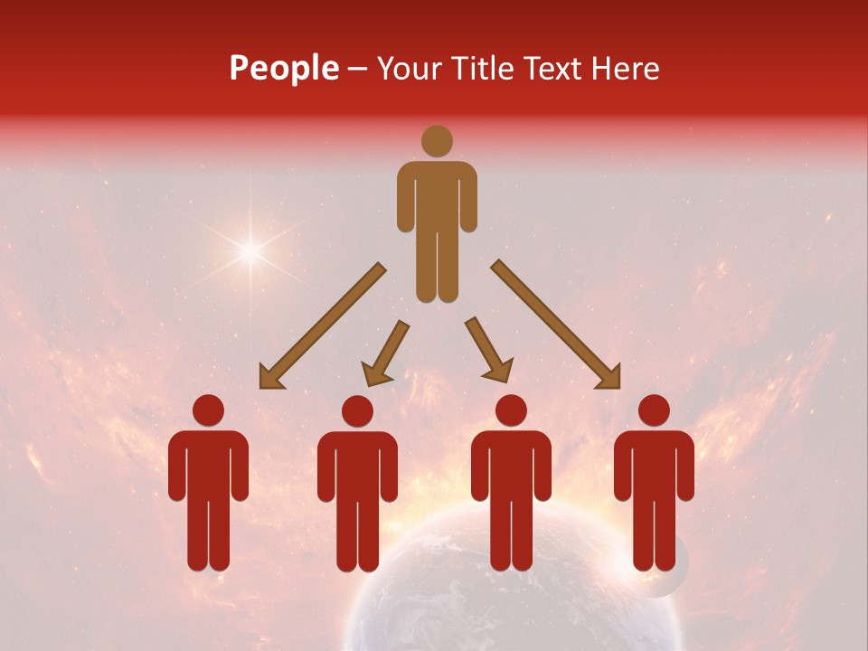 Abstract Astrology Faith PowerPoint Template